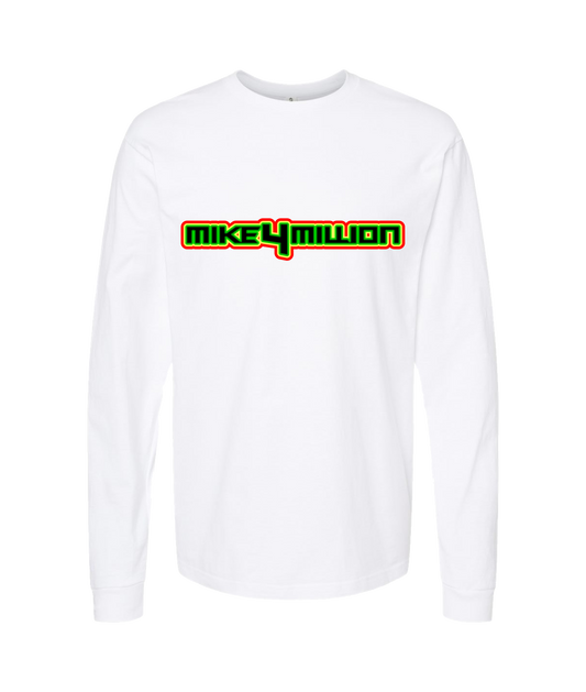 V-MFMTOP - DESIGN 1 - White Long Sleeve T