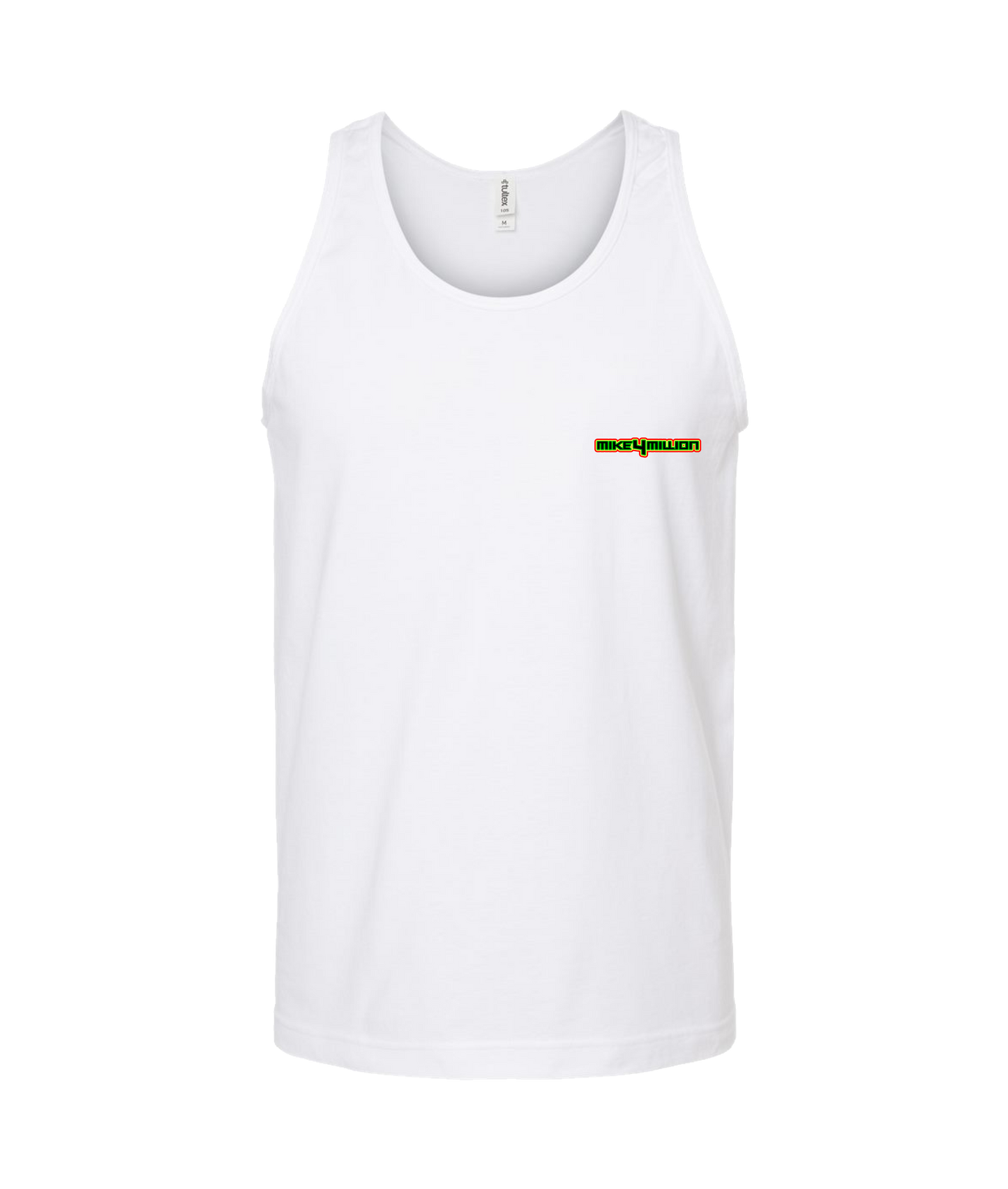 V-MFMTOP - DESIGN 1 - White Tank Top