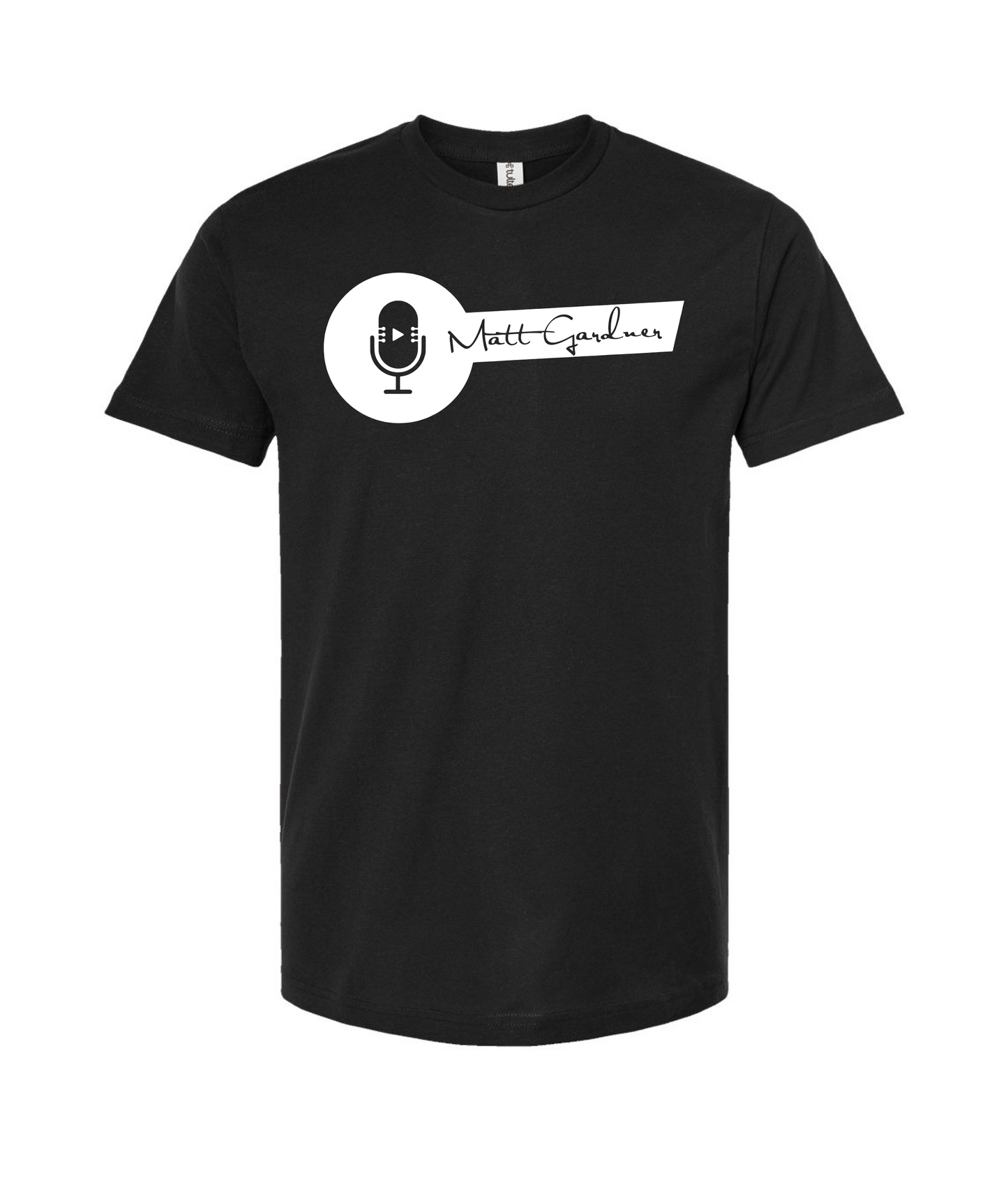 Matt Gardner Music  - The Highway Is Running Out - Black T-Shirt