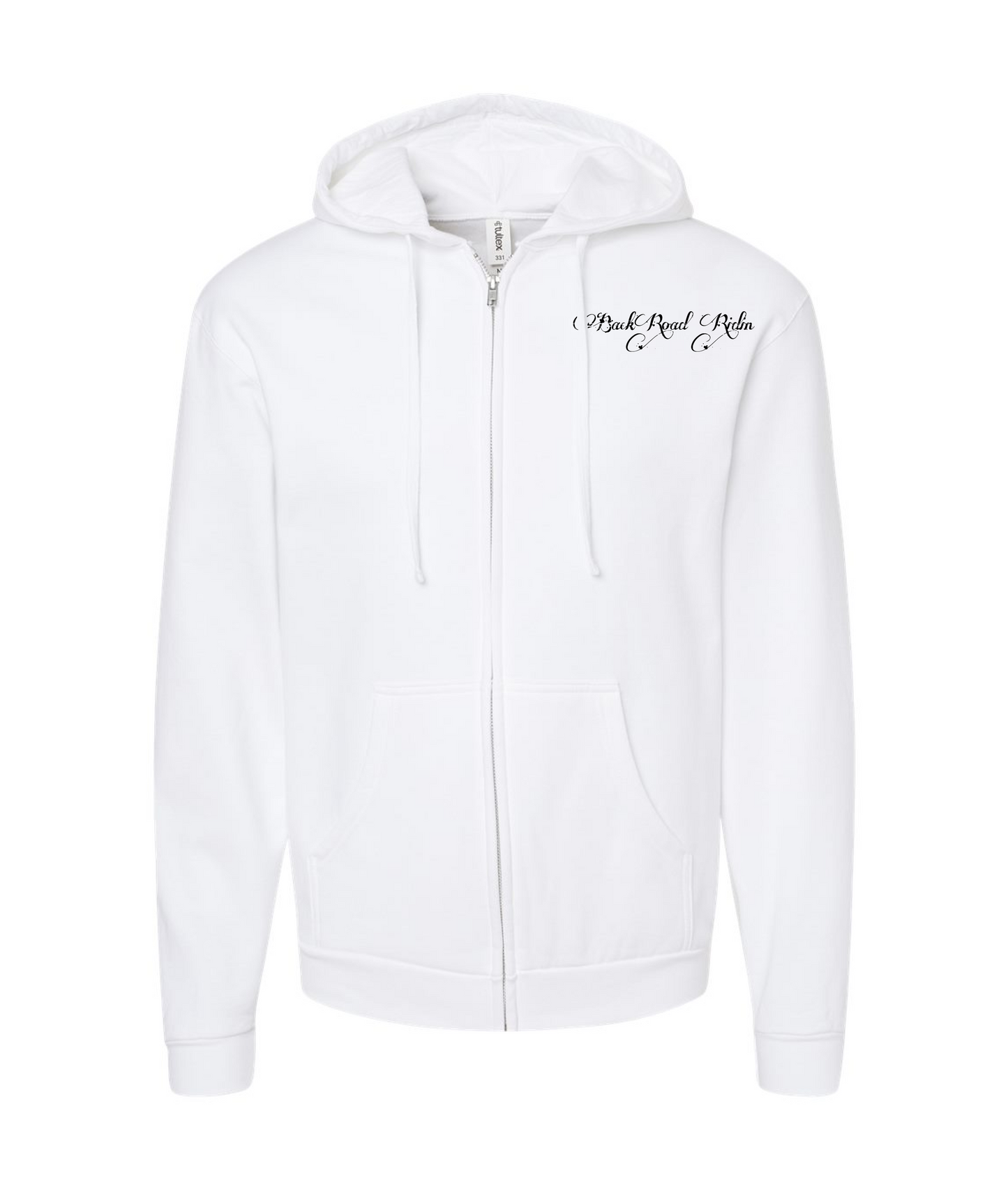 Matt Gardner Music  - FAFO - White Zip Up Hoodie