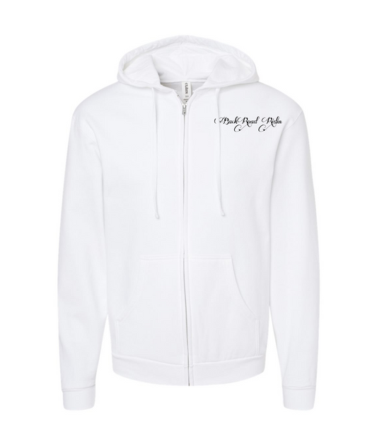 Matt Gardner Music  - FAFO - White Zip Up Hoodie