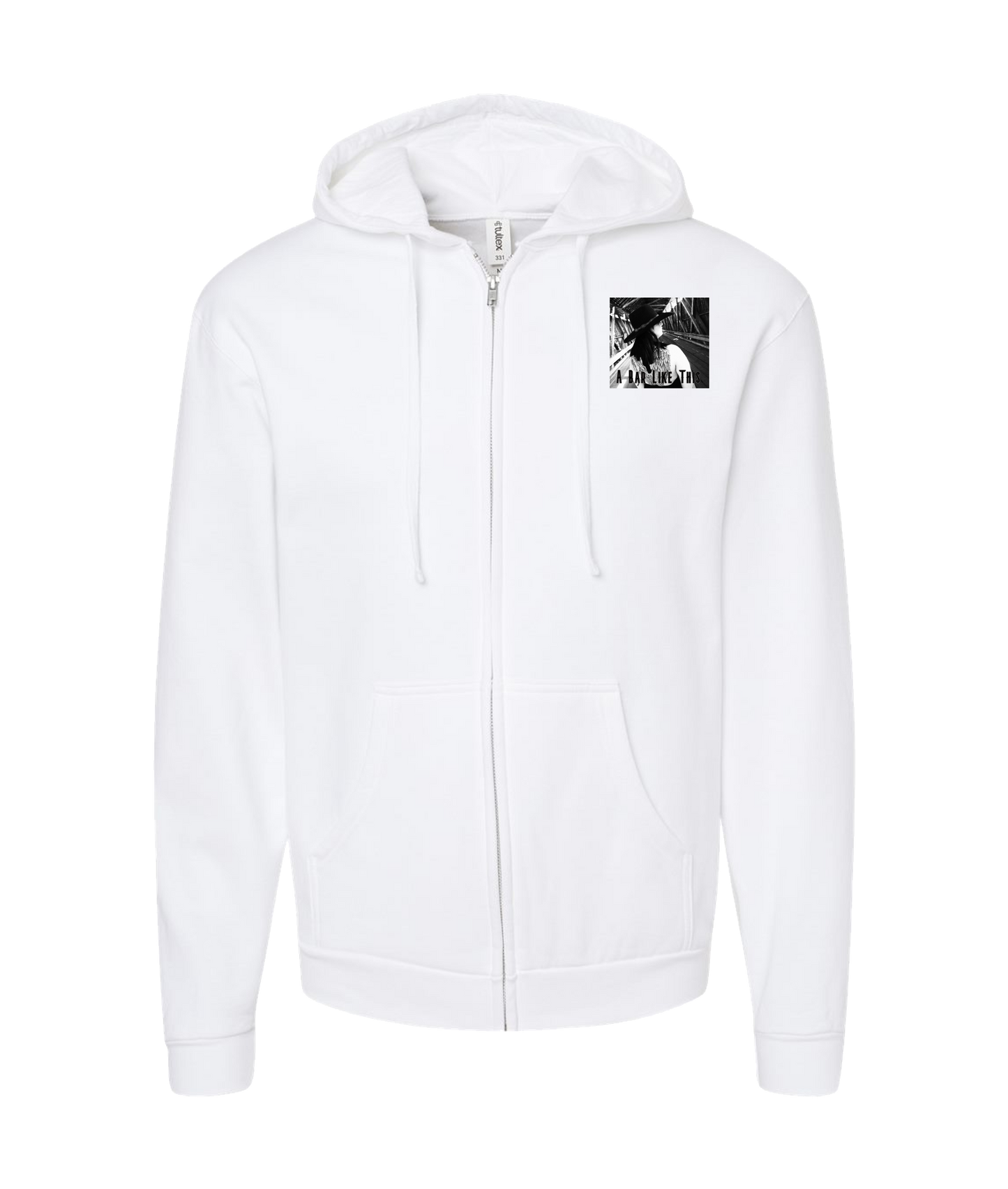 Michael Cage - A Bar Like This - White Zip Up Hoodie