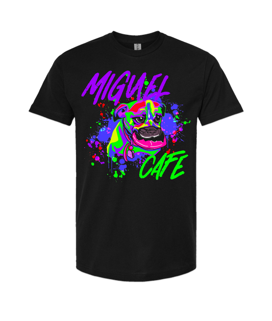 V-MICMTOP - DOG - Black T-Shirt