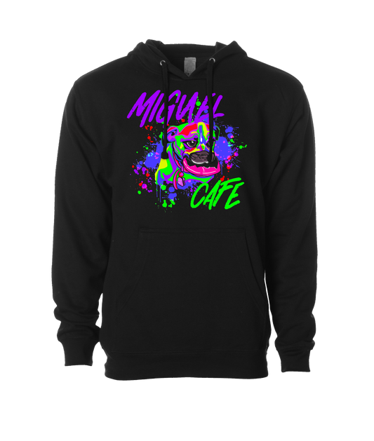 V-MICMTOP - DOG - Black Hoodie