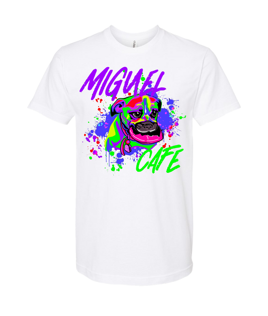 V-MICMTOP - DOG - White T Shirt