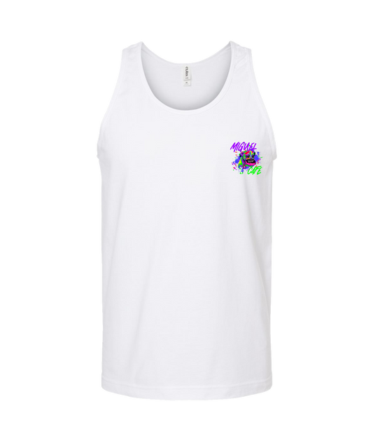 V-MICMTOP - DOG - White Tank Top