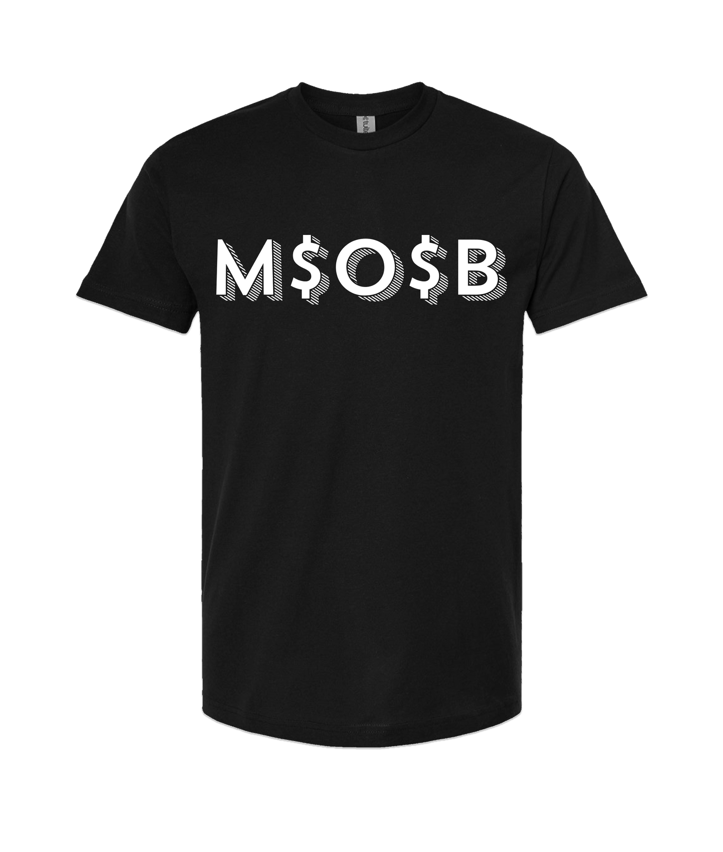 V-MIOBTOP - MOB - Black T-Shirt