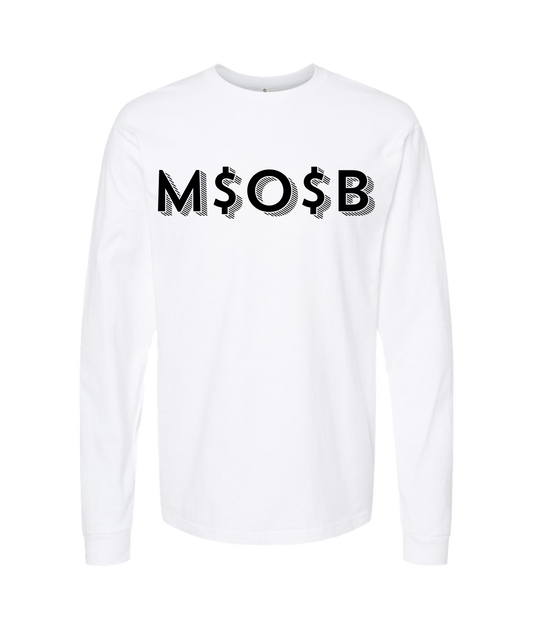 V-MIOBTOP - MOB - White Long Sleeve T