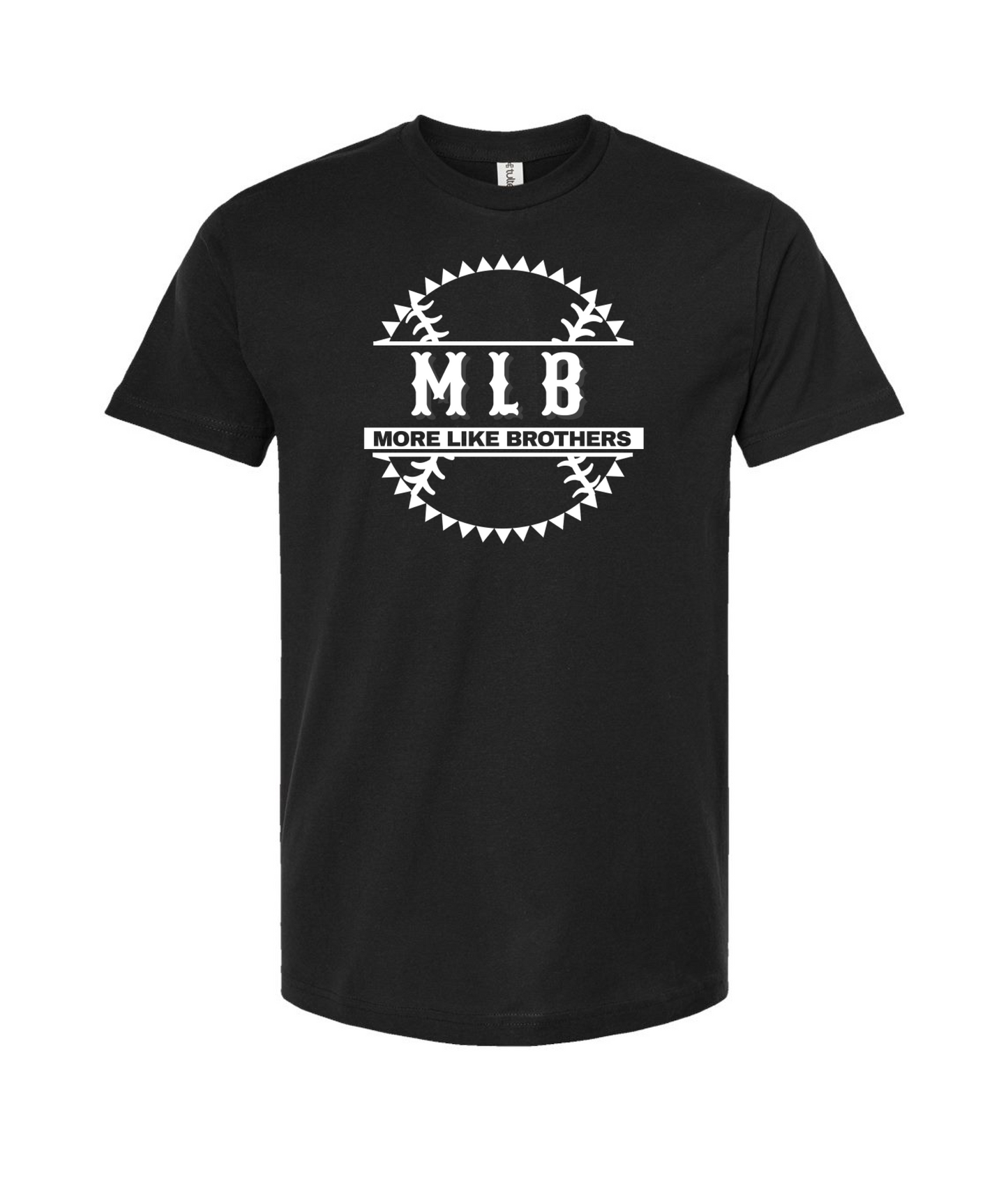 More Like Brothers Apparel - Logo - Black T-Shirt
