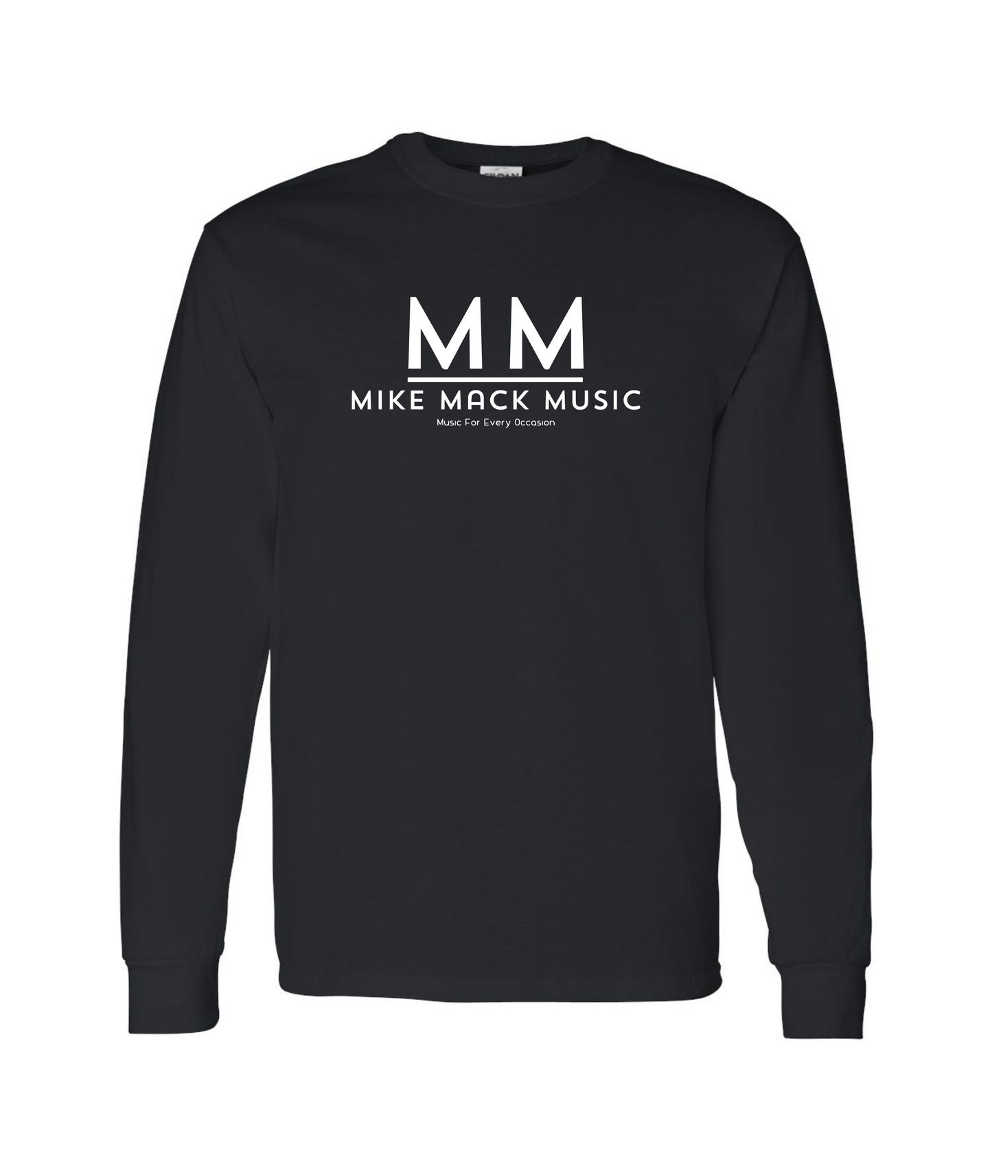 Mike Mack Music - Logo - Black Long Sleeve T