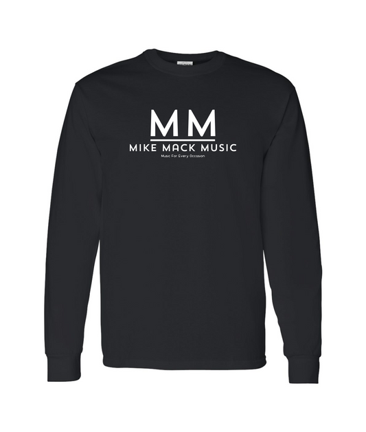 Mike Mack Music - Logo - Black Long Sleeve T