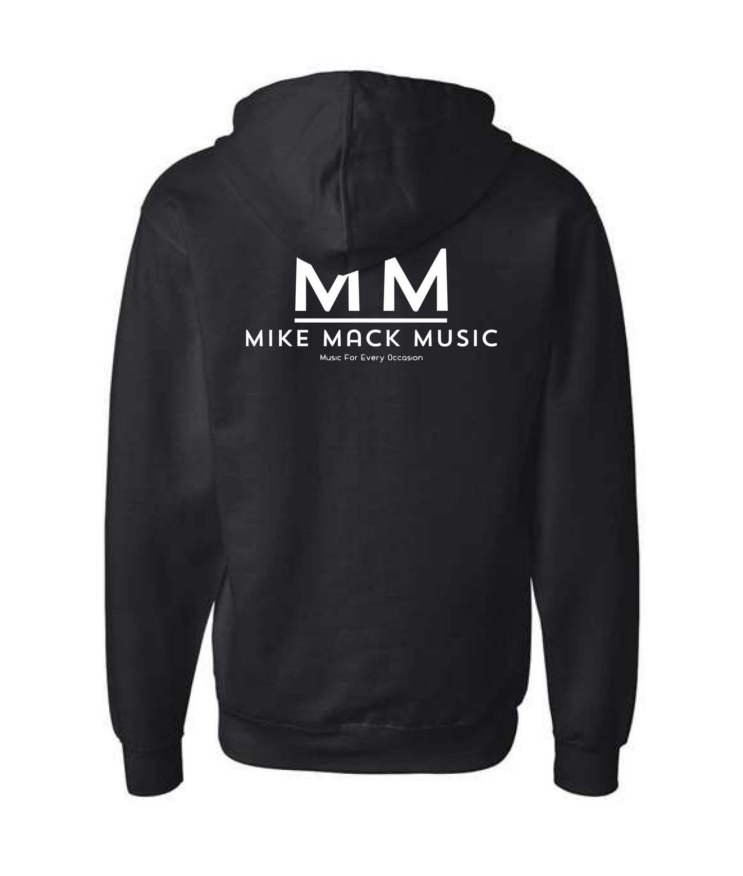 Mike Mack Music - Logo - Black Zip Hoodie