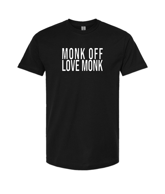 Monk Melville - Monk Off Love Monk - Black T-Shirt