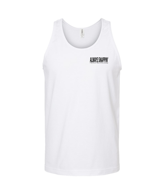 Monk Melville - Always Snappin' - White Tank Top