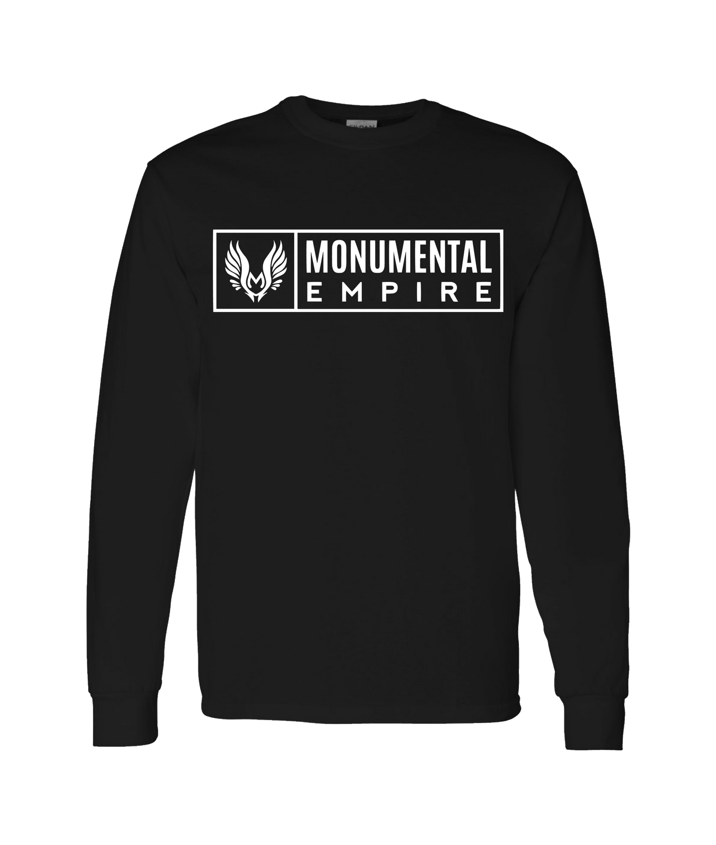 V-MOETOP - BOX LOGO - Black Long Sleeve T