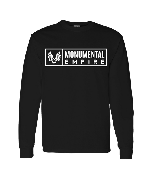 V-MOETOP - BOX LOGO - Black Long Sleeve T