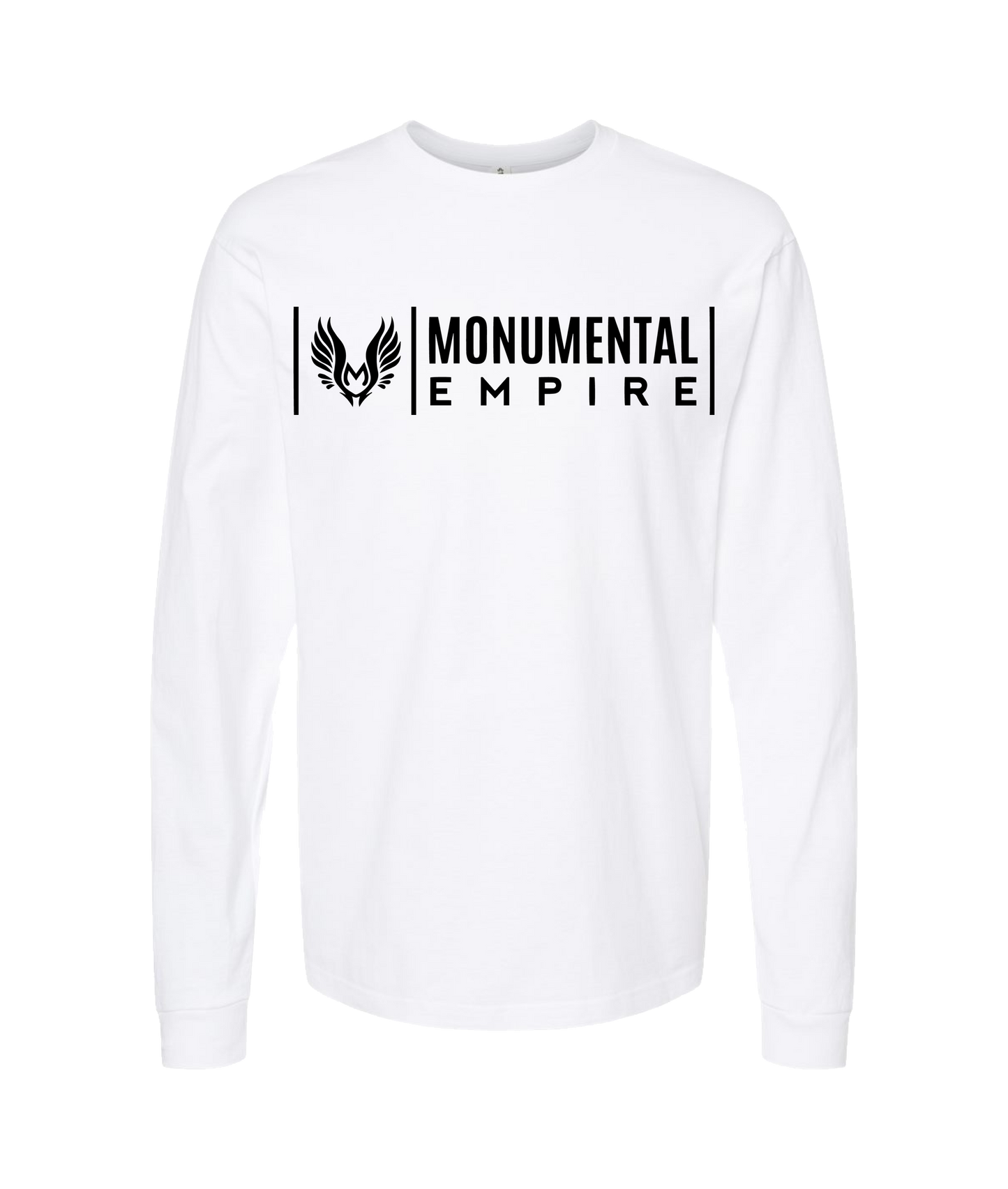 V-MOETOP - BOX LOGO - White Long Sleeve T
