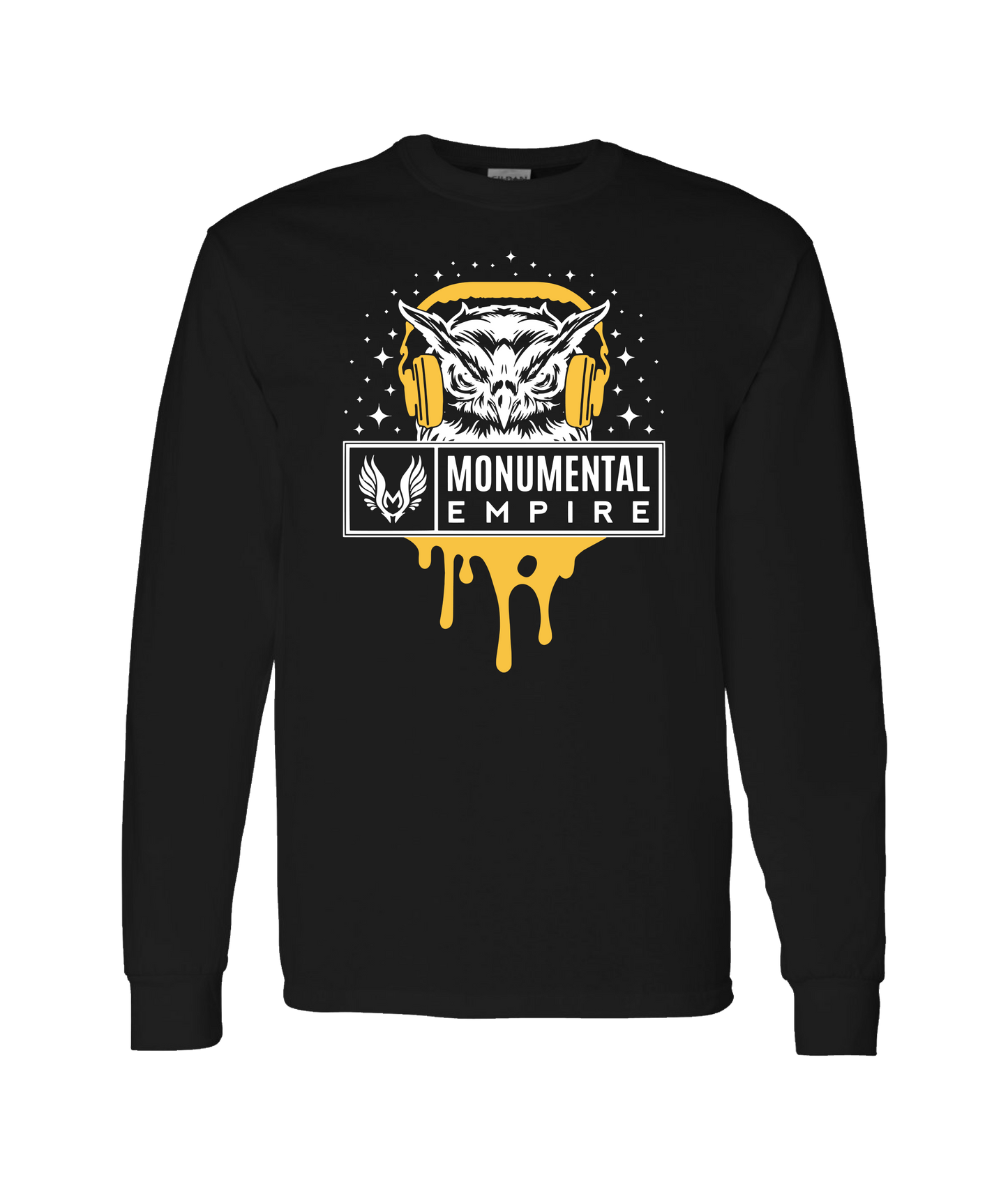 Monumental Empire - BIRD LOGO - Black Long Sleeve T