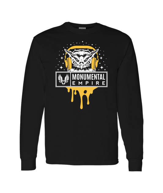 V-MOETOP - BIRD LOGO - Black Long Sleeve T