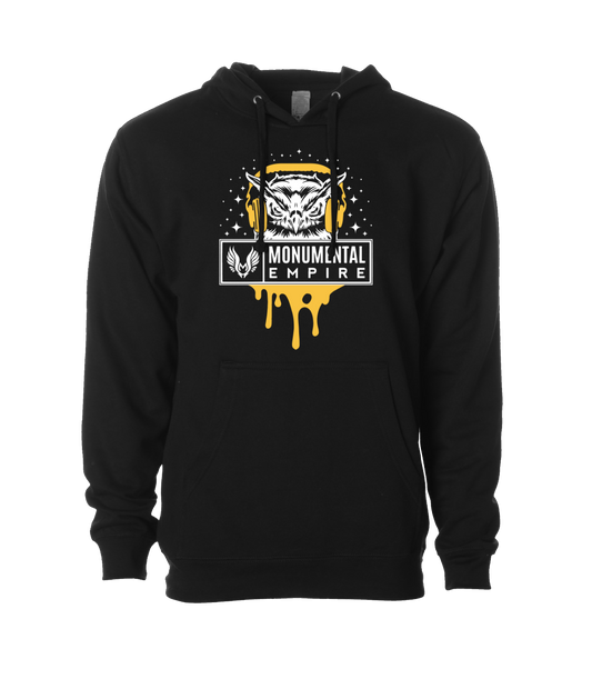 V-MOETOP - BIRD LOGO - Black Hoodie