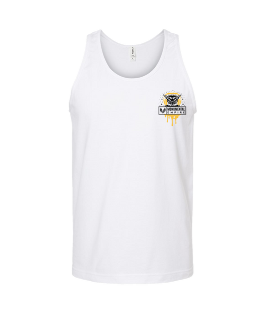 V-MOETOP - BIRD LOGO - White Tank Top