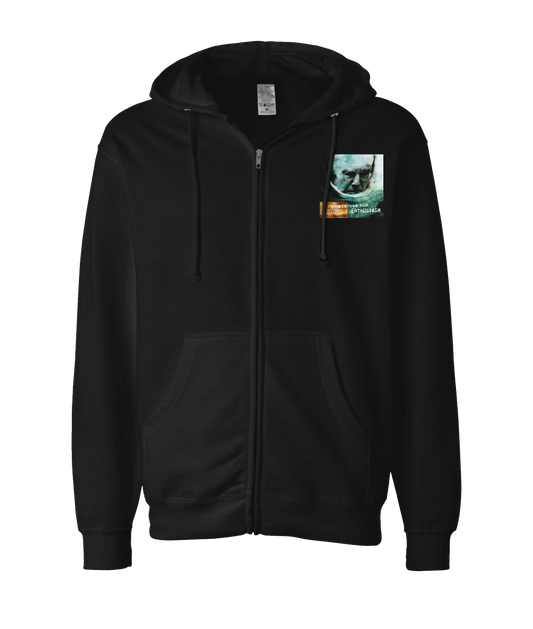 V-MOMOTOP - DYE - Black Zip Up Hoodie