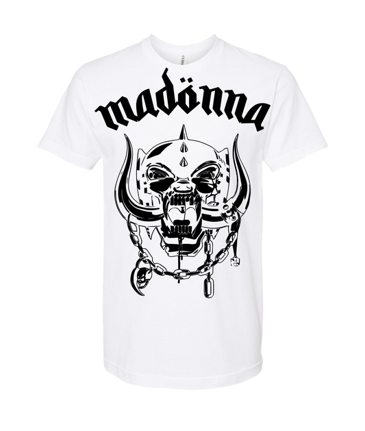 V-MOMOTOP - MADONAHEAD - White T-Shirt