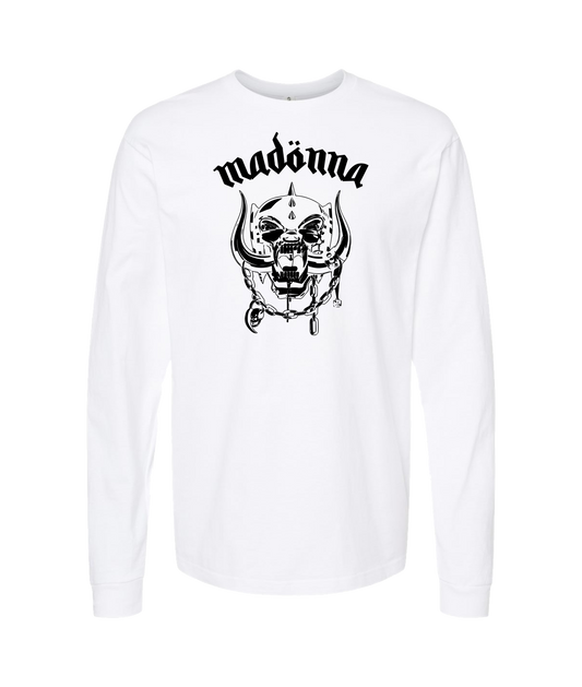 Modern Morons - MADONAHEAD - White Long Sleeve T