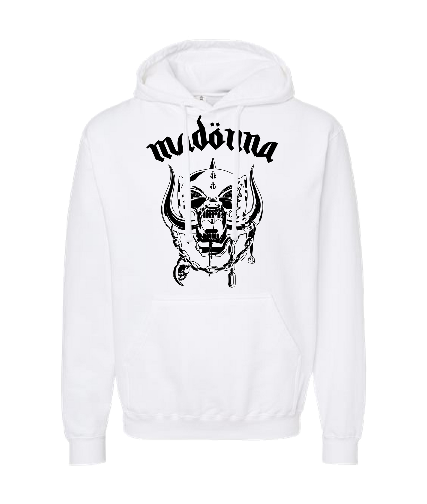 Modern Morons - MADONAHEAD - White Hoodie