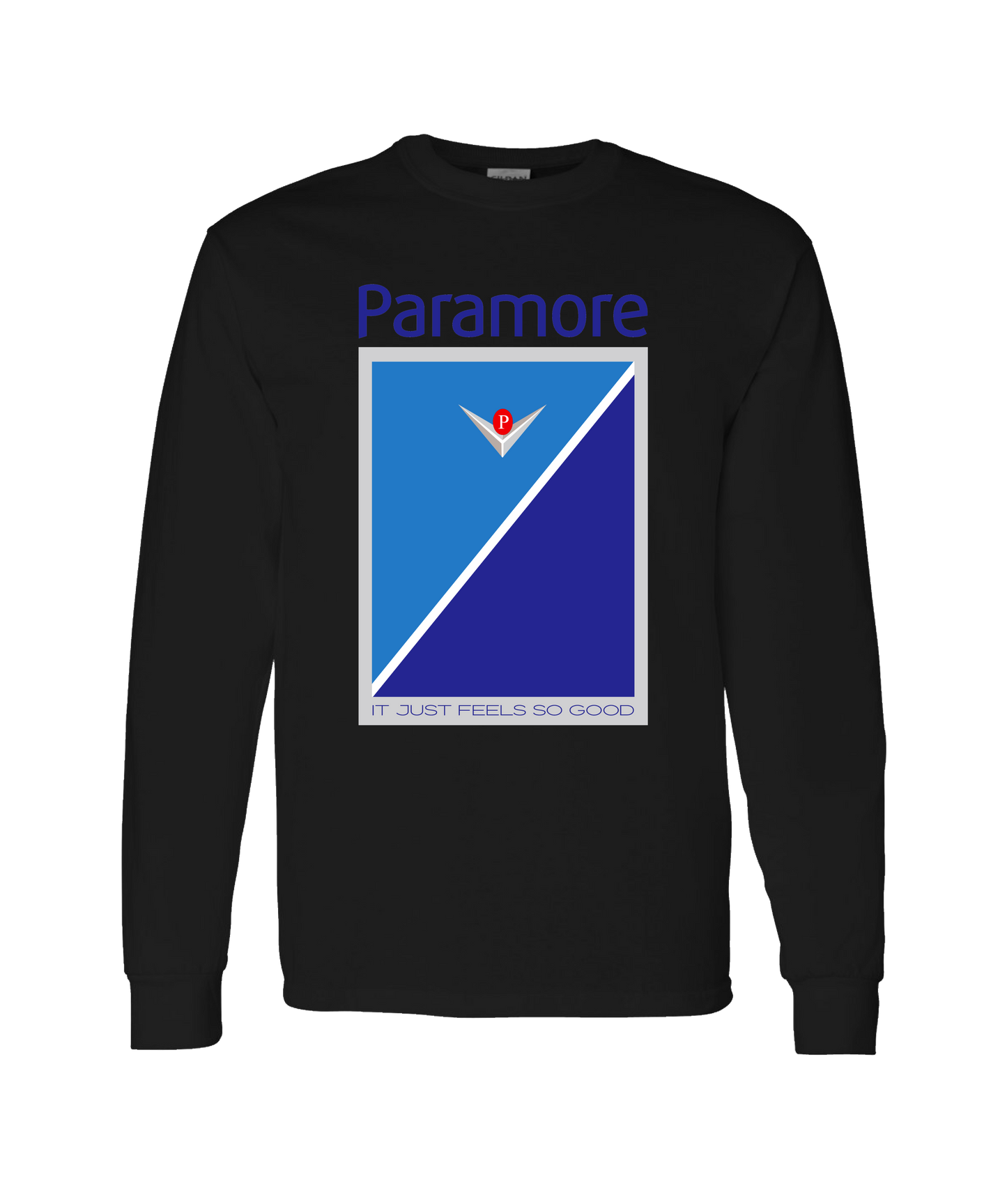 V-MOMOTOP - PARLIMORE - Black Long Sleeve T