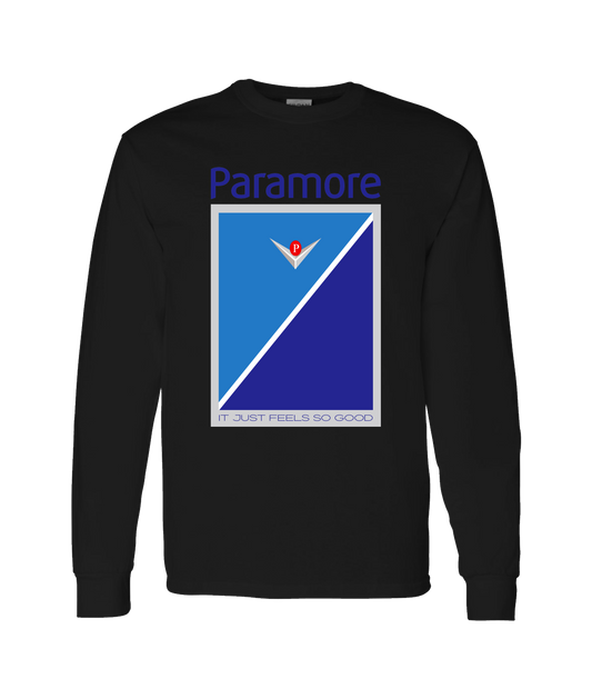 V-MOMOTOP - PARLIMORE - Black Long Sleeve T