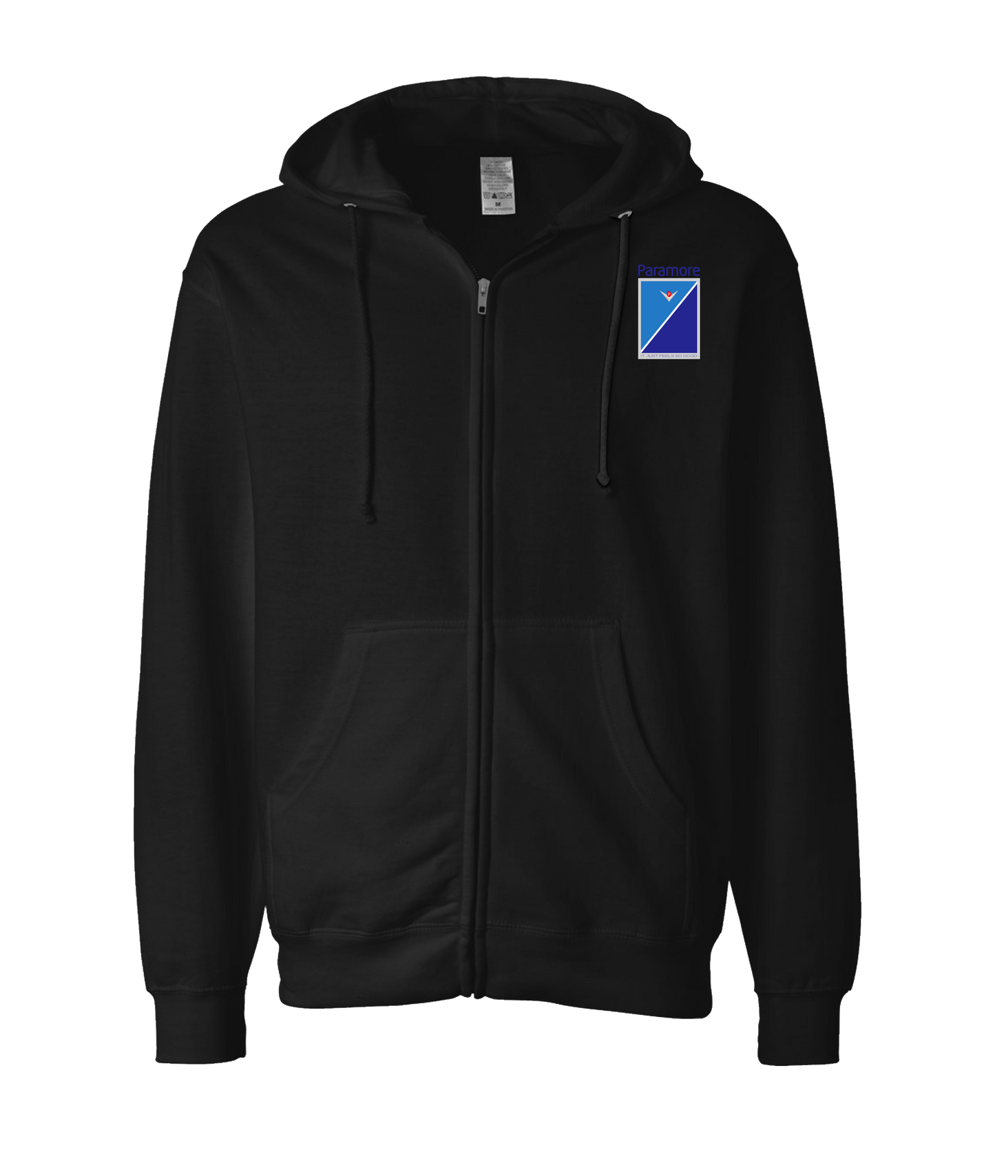V-MOMOTOP - PARLIMORE - Black Zip Up Hoodie