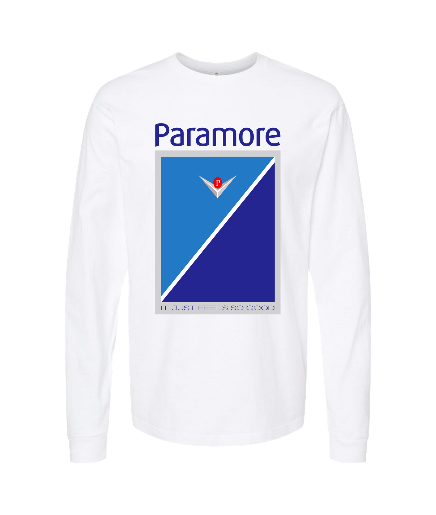 V-MOMOTOP - PARLIMORE - White Long Sleeve T