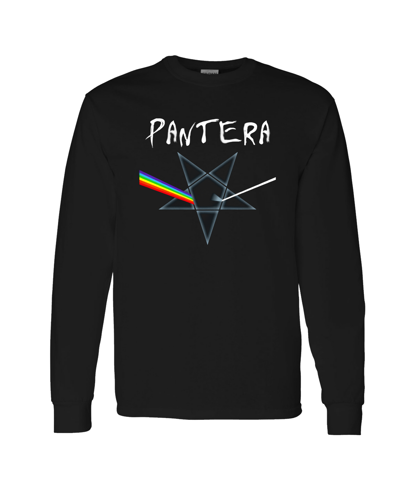 V-MOMOTOP - PINK-PANTERA - Black Long Sleeve T