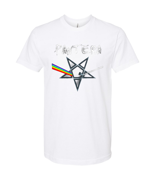 V-MOMOTOP - PINK-PANTERA - White T-Shirt