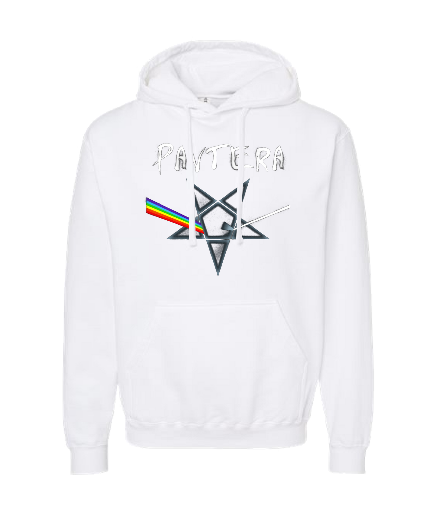 V-MOMOTOP - PINK-PANTERA - White Hoodie