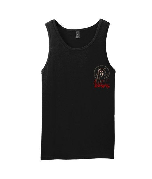 V-MOMOTOP - ROB-THOMBIE - Black Tank Top