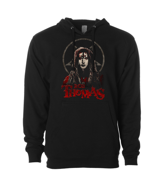 V-MOMOTOP - ROB-THOMBIE - Black Hoodie