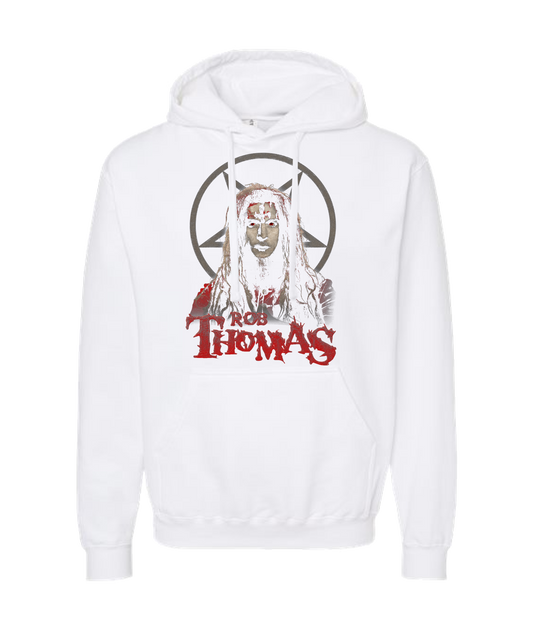 V-MOMOTOP - ROB-THOMBIE - White Hoodie