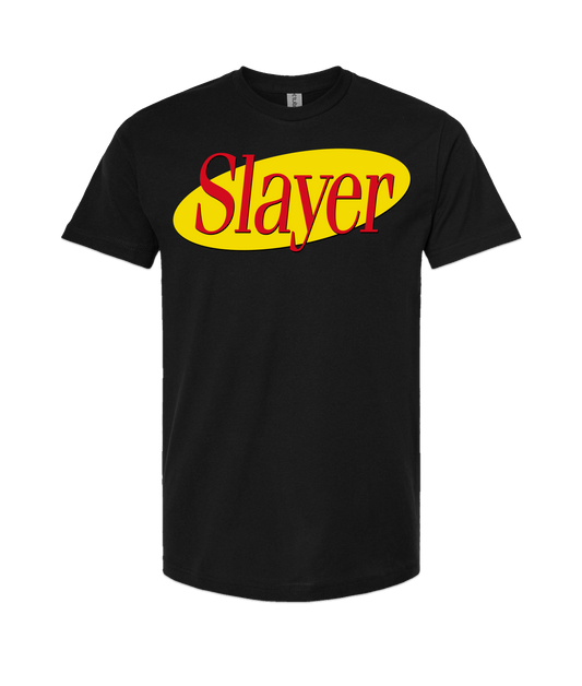 V-MOMOTOP - SLAYFELD - Black T-Shirt