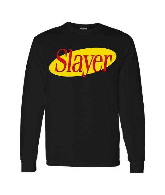 V-MOMOTOP - SLAYFELD - Black Long Sleeve T