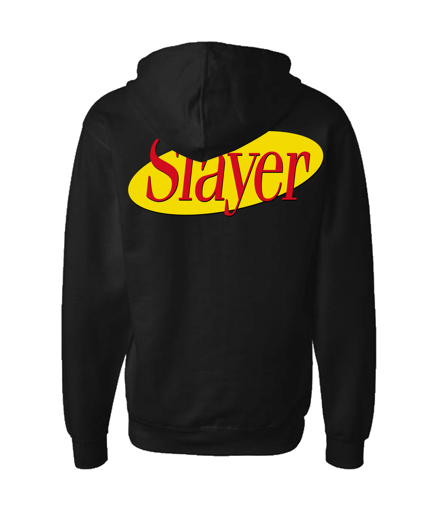 V-MOMOTOP - SLAYFELD - Black Zip Up Hoodie