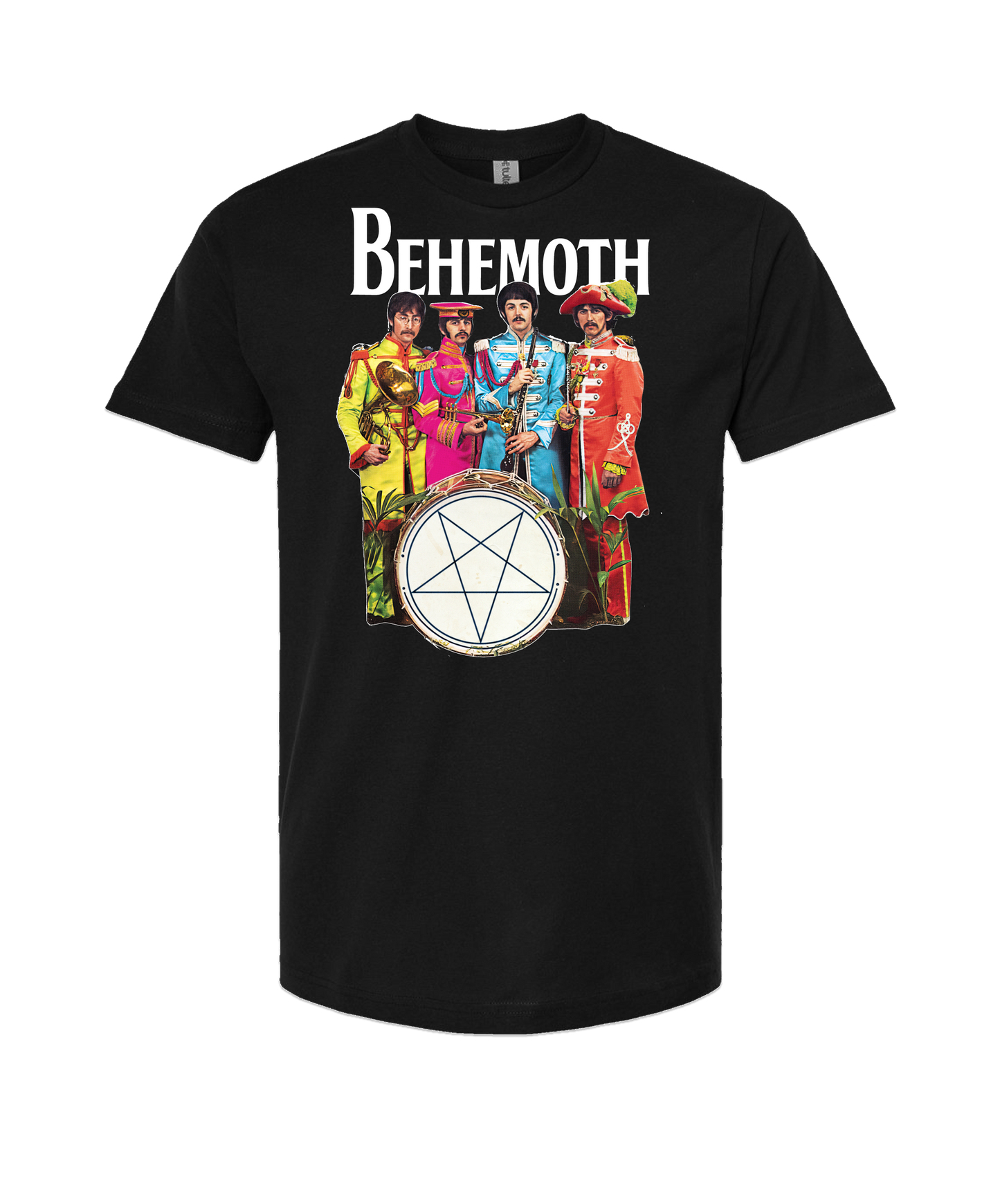 Modern Morons - THE-BEHEMOTHS  - Black T-Shirt