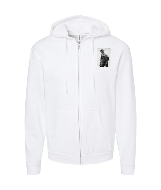 V-MOMOTOP - KRAME-DOGG - White Zip Up Hoodie