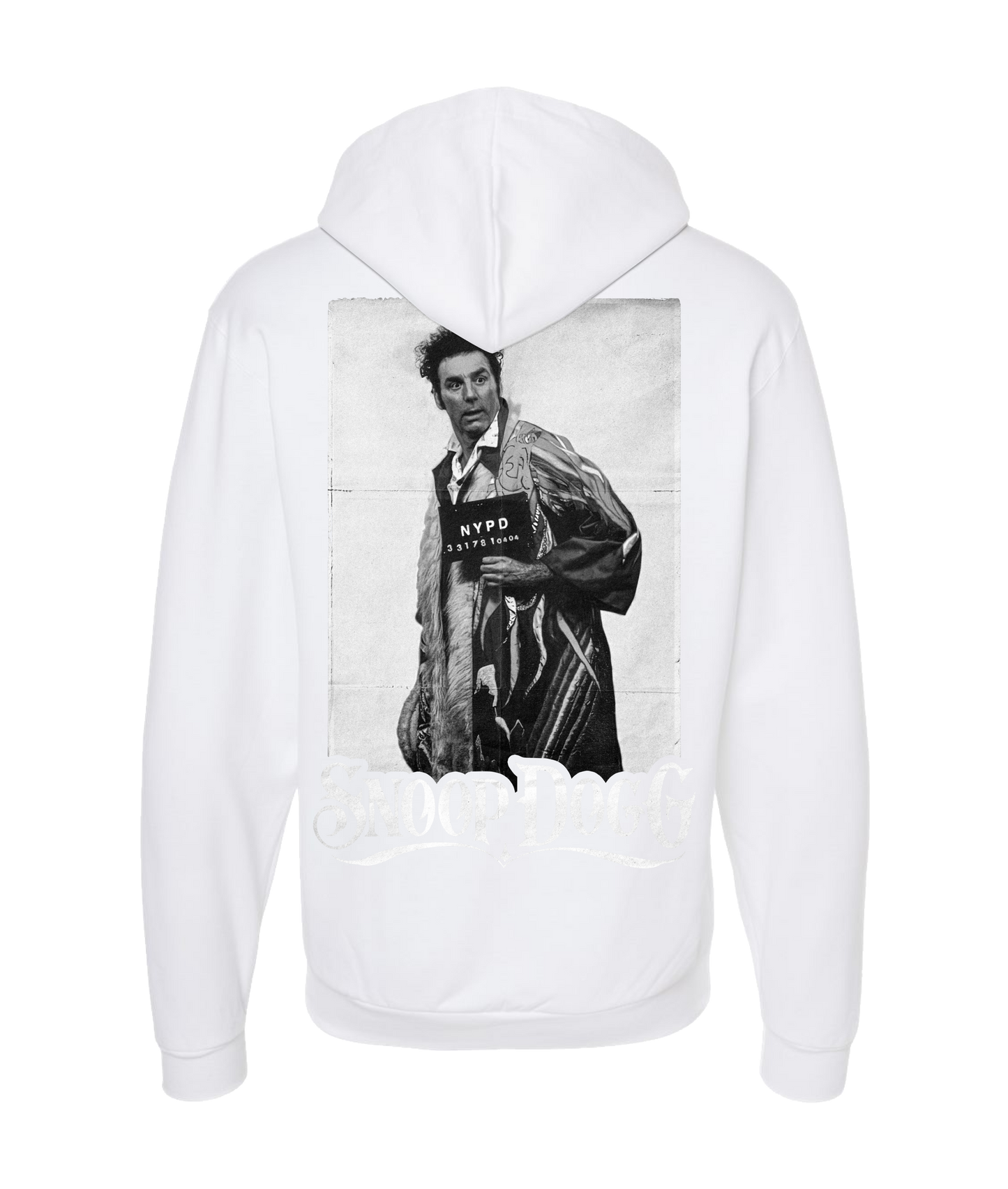 V-MOMOTOP - KRAME-DOGG - White Zip Up Hoodie