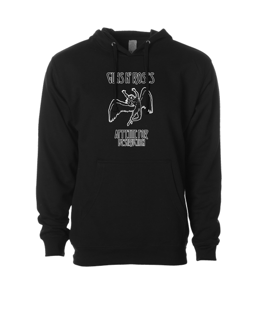 V-MOMOTOP - LED-N-ROSES - Black Hoodie