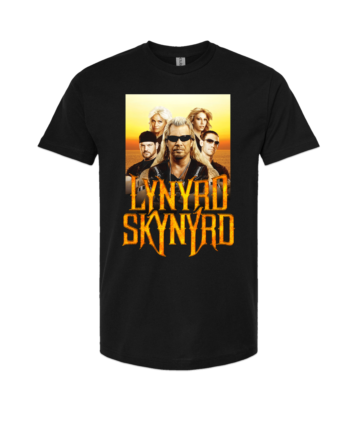 Modern Morons - LYNARD-THE-BOUNTY-HUNTER - Black T-Shirt