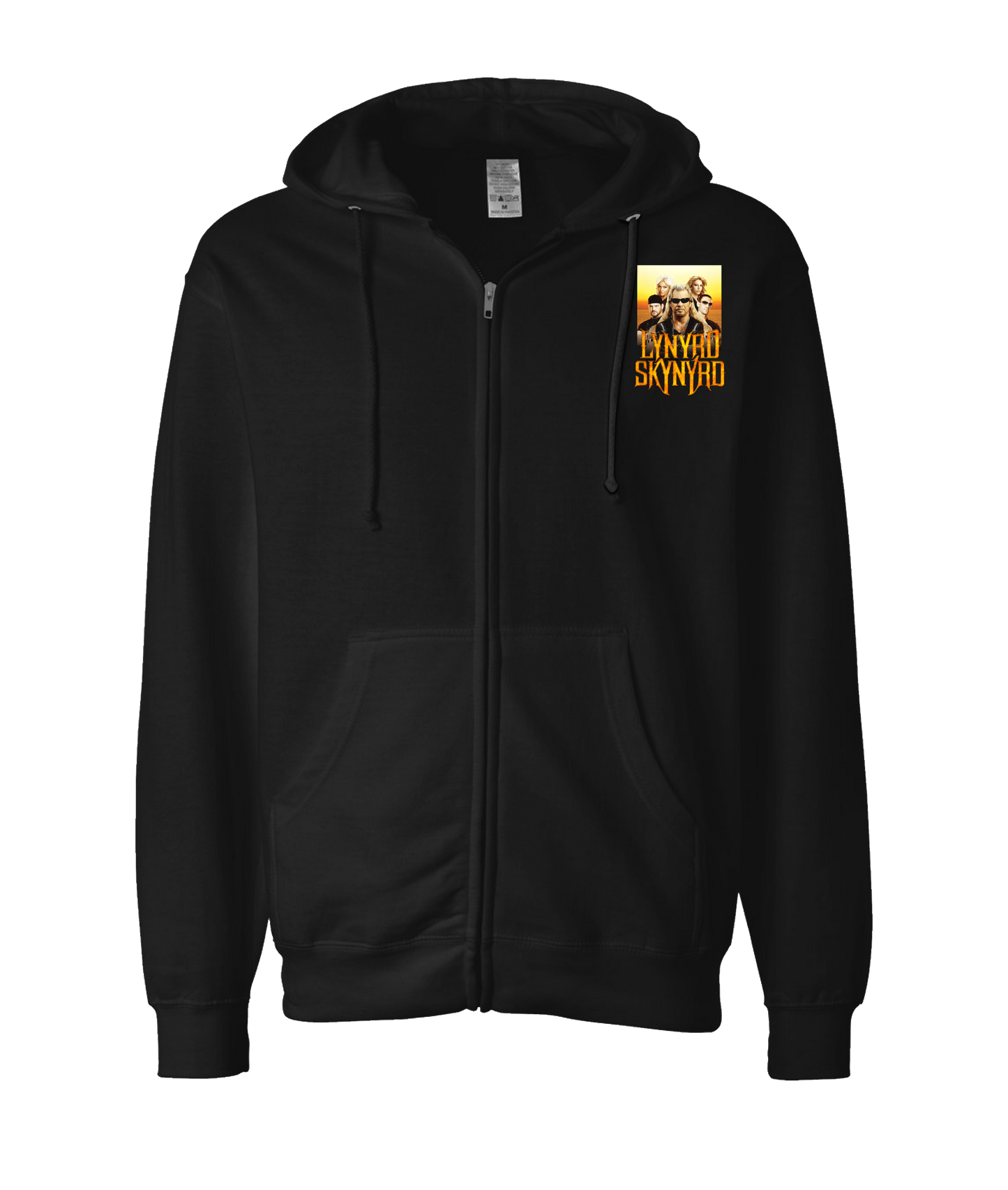 V-MOMOTOP - LYNARD-THE-BOUNTY-HUNTER - Black Zip Up Hoodie