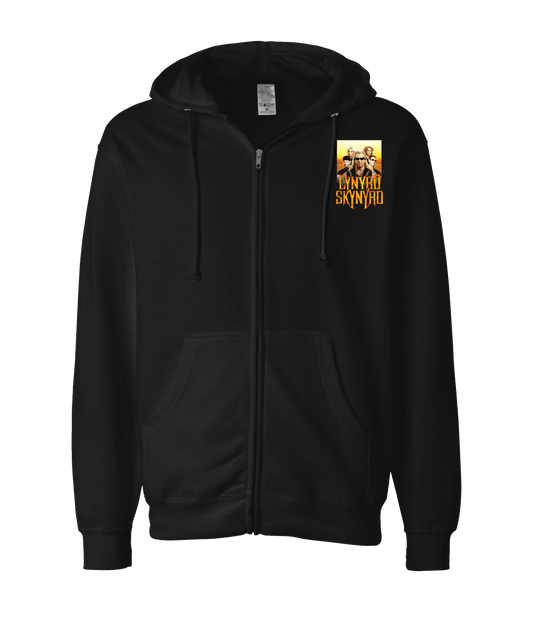 V-MOMOTOP - LYNARD-THE-BOUNTY-HUNTER - Black Zip Up Hoodie
