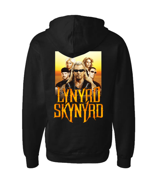 V-MOMOTOP - LYNARD-THE-BOUNTY-HUNTER - Black Zip Up Hoodie